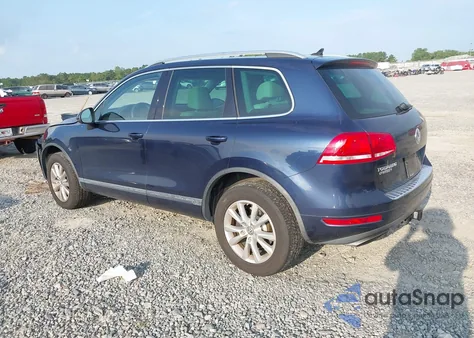 2013 Volkswagen Touareg Vr6 Sport z USA, uszkodzony, nr VIN WVGEF9BP7DD001241